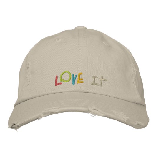 Love It Custom Brodery Casquettes (Devant)