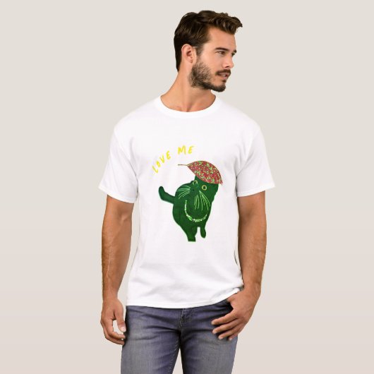 LOVE IT T-Shirt de base pour hommes (Devant entier)