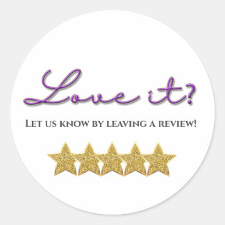 Love it vijfsterren review sticker