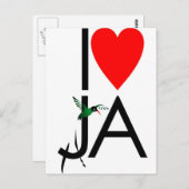 Love JA Briefkaart (Voorkant / Achterkant)