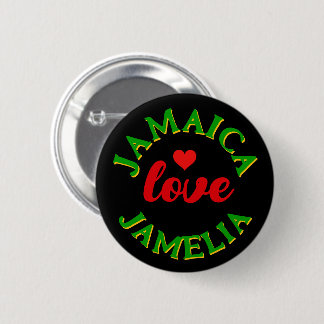 Love Jamaica Ronde Button 5,7 Cm