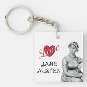 LOVE JANE AUSTEN SLEUTELHANGER