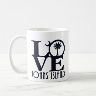 LOVE Johns Island SC 11oz Koffiemok