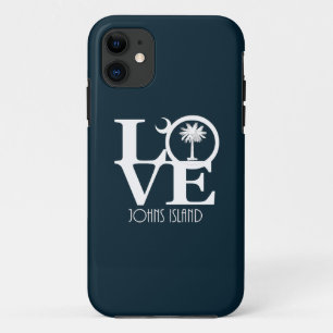 LOVE Johns Island, South Carolina iPhone 11 Hoesje