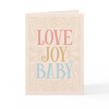 Love Joy Baby - Nieuwe baby felicitaties