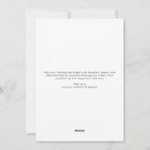 Love & Joy Classic3 Carte de Noël (Dos)