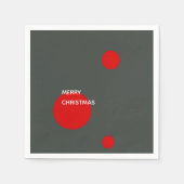 Love & Joy Kerstfeest Feest Servet (Voorkant)