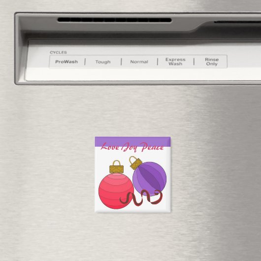 Love Joy Peace Magneet (Insitu (Vaatwasser))