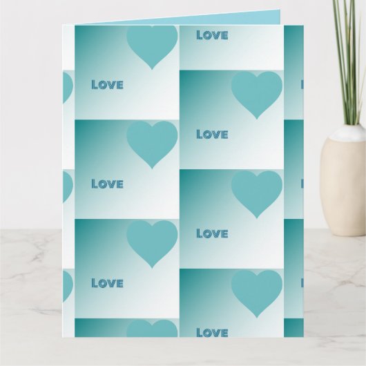 Love. Kaart (Voorkant)