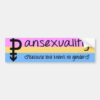 Love kent No Gender Bumpersticker