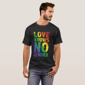 Love kent No Gender T-shirt (Voorkant volledig)