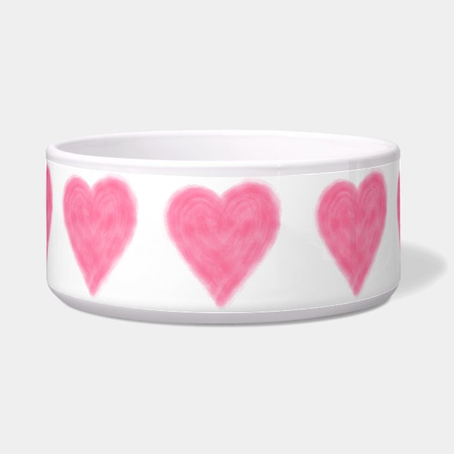 LOVE keramische Pet Bowl Voerbakje (Voorkant)
