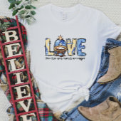 LOVE Kerstfeest T-shirt