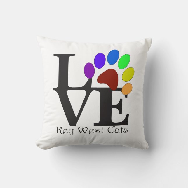 LOVE Key West Coussin (Recto)
