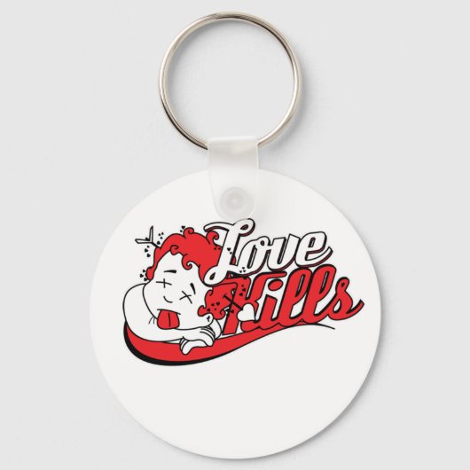 Love Kills Sleutelhanger (Voorkant)