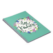 Love Kindness Spiral notebook Notitieboek (Rechterzijde)