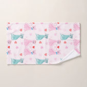 Love Kitties (Serviette à main)