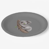 Love Koala Beren Papieren Bordje (Gekanteld)