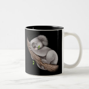 Love Koala Beren  Tweekleurige Koffiemok