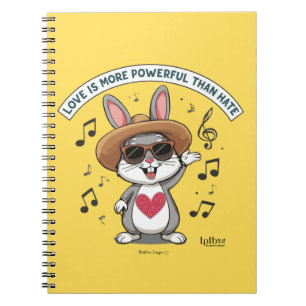 LOVE KONIJN NOTITIEBOEK