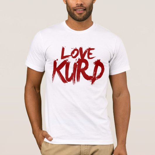 Love Kurd T-shirt (Voorkant)