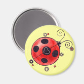 Love Ladybug Magnet Magneet (Voorkant / Achterkant)