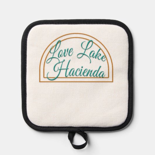 Love Lake Hacienda Pot Holder Pannenlap (Voorkant)