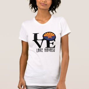 LOVE Lake Havasu (voorgedrukt) T-shirt