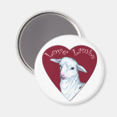 Love Lambs Magneet (Voorkant / Achterkant)