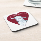 Love Lambs Onderzetter (Linkerzijde)