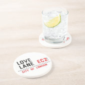 Love Lane Zandsteen Onderzetter (Zijkant)