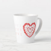 LOVE Latte Mug (Angle droit)