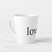 Love Latte Mug (Angle gauche)
