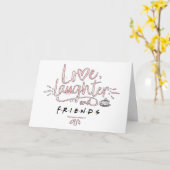 Love, Laughter and FRIENDS™ Kaart (Gele Bloem)