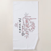 Love, Laughter and FRIENDS™ Strandlaken (Voorkant)