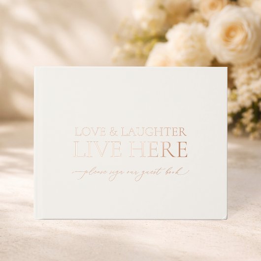Love & Laughter Live Here Wedding