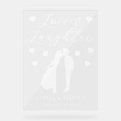 Love & Laughter Personalized Wedding Reception (Recto)