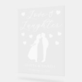 Love & Laughter Personalized Wedding Reception (Angle)