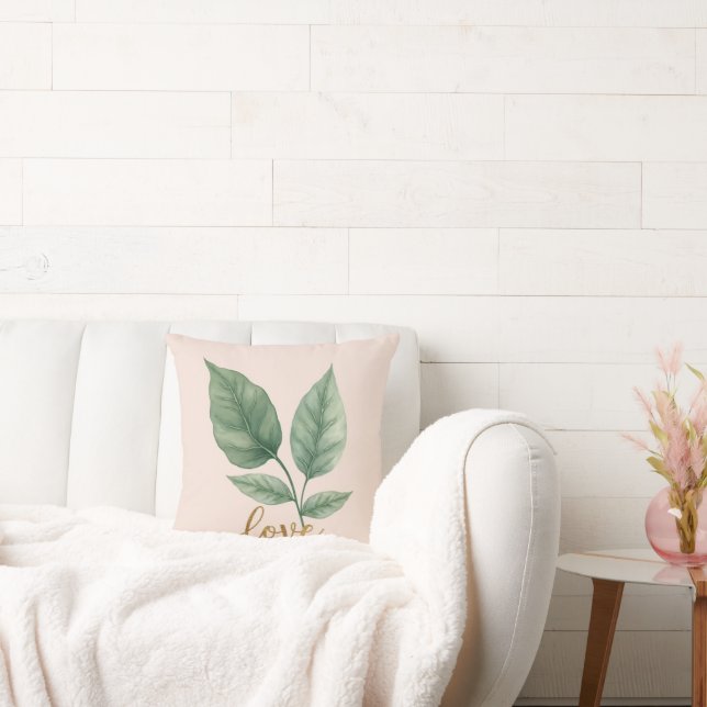 Love Leaf Dubbelzijdig Kussen (Bank)