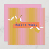 Love Lemonade Flat Card Feestdagenkaart (Voorkant / Achterkant)