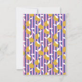 Love Lemonade Flat Thank You Card Bedankkaart (Voorkant)