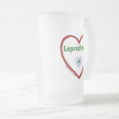 Love Leprechauns Matglas Bierpul (Voorkant rechts)