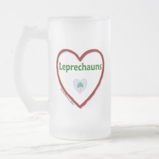 Love Leprechauns Matglas Bierpul