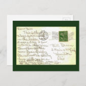 LOve LeTer Post Kaart (Voorkant / Achterkant)