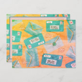 Love Letter Briefkaart (Voorkant / Achterkant)