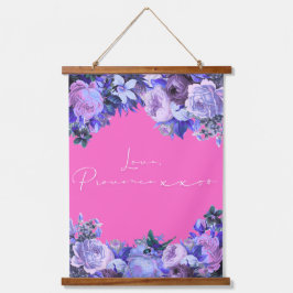 Love Letter Design - Love, Provence xxoo Hangend Wandkleed