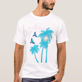 Love Letter Design - Love, Summer xxoo T-shirt