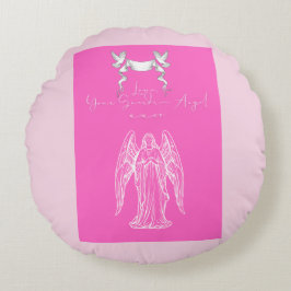 Love Letter Design - Love, Your Guardian Angelxxoo Rond Kussen