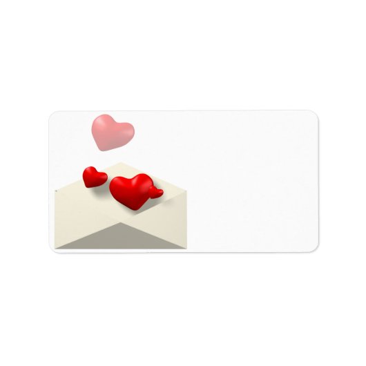 Love Letter Etiket (Voorkant)
