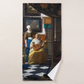 Love Letter, Johannes Vermeer Badhanddoek (Badhanddoek)